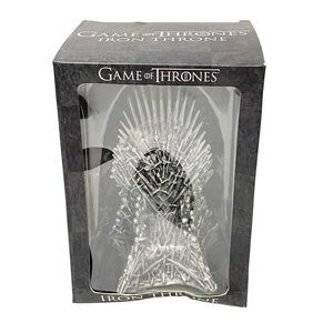 HBO Game of Thrones Iron Throne NEW Damaged Box‎